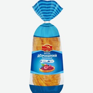 Батон ЧЕРЕМУШКИ Домашний молочный, Россия, 350 г