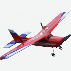 Самолет радиоуправляемый Hiper HPT-0001 Skyliner цвет: красный/синий