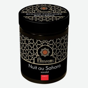 Ароматическая свеча Ночь в Сахаре Bougie Parfumee Nuit Au Sahara (сандаловое дерево): Свеча 160мл