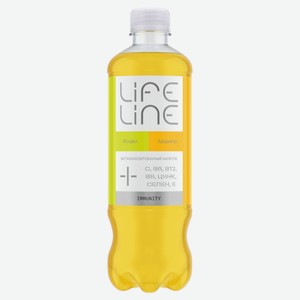 Напиток негазированный Lifeline манго киви безалкогольный, 500 мл