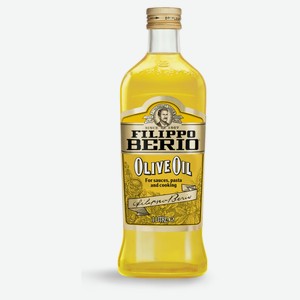 Масло оливковое Filippo Berio Pure рафинированное c добавлением нерафинированного, 1 л