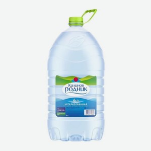 Вода калинов родник питьевая негазированная 6 л