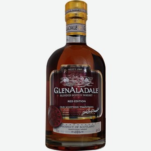 Виски Гленаладейл Рэд Эдишн 40% 0,7 л /Шотландия/
