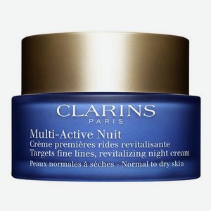 CLARINS Ночной крем для нормальной и сухой кожи Multi-Active