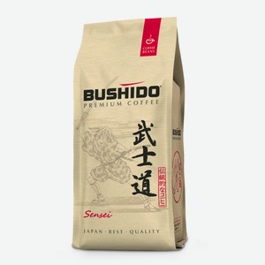 Кофе Bushido Sensei в зернах, 227г