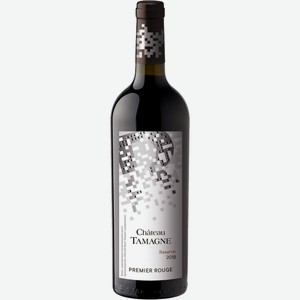 Вино Chateau Tamagne Premier Rouge Reserve красное сухое, 0.75л