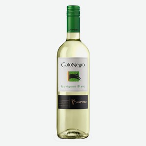 Вино Gato Negro Sauvignon Blanc белое сухое, 0.75л