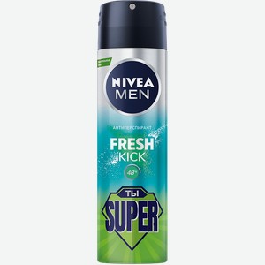 Дезодорант NIVEA® Фреш Кик с кактусовой водой, 150мл