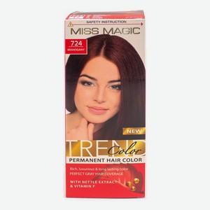 Краска для волос Miss Magic Trend Color 724 Красное дерево 90 мл