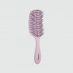 Массажная био- расческа для волос SOLOMEYA Scalp Massage Bio Hair Brush Light Pink 1 шт
