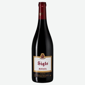 Вино Siglo Rioja Tempranillo красное сухое Испания, 0,75 л