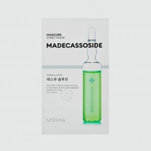 Тканевая маска для лица MISSHA Mascure Rescue Solution Sheet Mask 1 шт