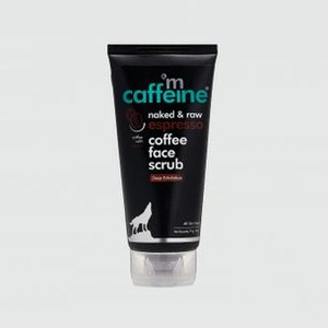 Тонизирующий скраб для лица MCAFFEINE Naked&raw Espresso Coffee Face Scrub 75 гр