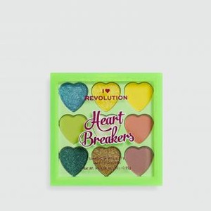 ПАЛЕТКА ТЕНЕЙ ДЛЯ ВЕК I HEART REVOLUTION Heart Breakers Flourish 4.95 гр