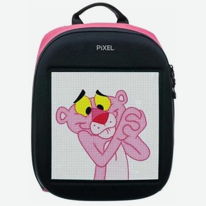 Рюкзак Pixel One для ноутбука чёрно-розовый