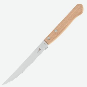 Нож овощной Hitt Aesthetic с серрейторной заточкой и деревянной ручкой, 11,5 см
