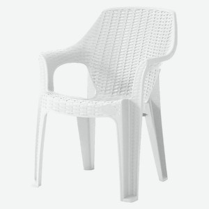 Кресло Heniver Babel белое, 62х42х85 см