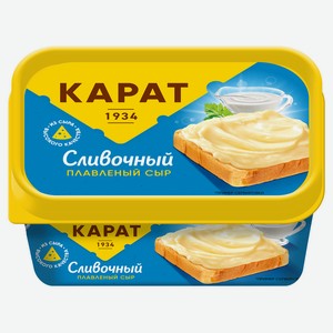 Сыр плавленый «Карат» сливочный 45% БЗМЖ, 400 г