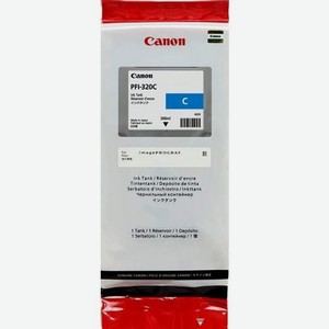 Картридж Canon PFI-320 C, голубой / 2891C001