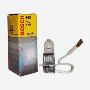 Лампа автомобильная галогенная Bosch 1987302031, H3, 12В, 55Вт, 3200К, 1шт
