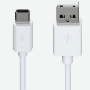 Кабель Redline USB Type-C (m) - USB (m), 1м, белый [ут000009459]