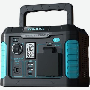 Внешний аккумулятор (Power Bank) Romoss RS300, 81600мAч, черный