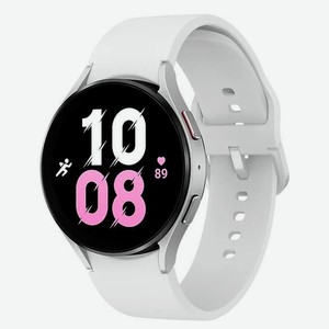 Смарт-часы Samsung Galaxy Watch 5 44мм, 1.4 , серебристый / белый [sm-r910nzsamea]