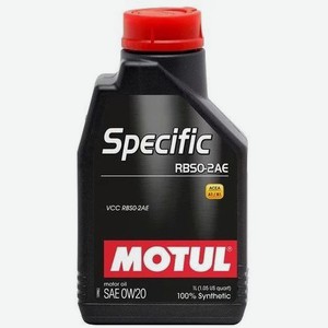 Моторное масло MOTUL Specific RBS0-2AE, 0W-20, 1л, синтетическое [106044]