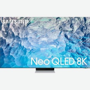 75  Телевизор Samsung QE75QN900BUXCE, Neo QLED, 8K Ultra HD, нержавеющая сталь, СМАРТ ТВ, Tizen OS