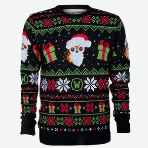 World of Warcraft Свитер Great Feather Pepe Ugly Holiday Sweater L