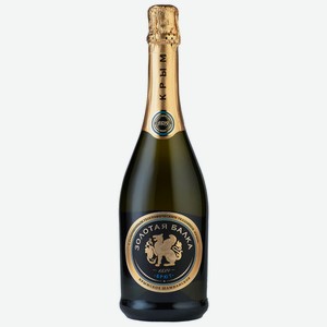 Вино игристое белое брют «Золотая Балка» 0.75 л