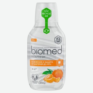 Ополаскиватель для полости рта Biomed Vitafresh с цитрусовым ароматом, 250 мл