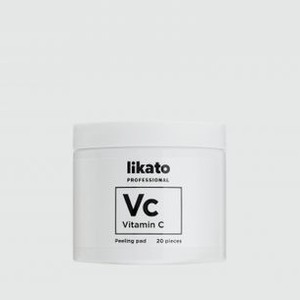 Пилинг-пэды для совершенной кожи LIKATO PROFESSIONAL Peeling Pad Vitamin C 20 шт