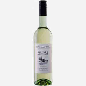 Вино Weinkellerstolz Gruner Veltliner белое сухое 12,5 % алк., Австрия, 0,75 л