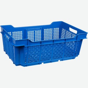 Ящик для пищевой продукции Я101 цвет: синий 35 литров, 60×40×22 см
