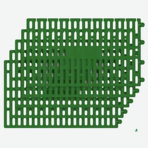 Защита для ствола дерева Green Glade цвет: зелёный 35×21 см, 5 шт.