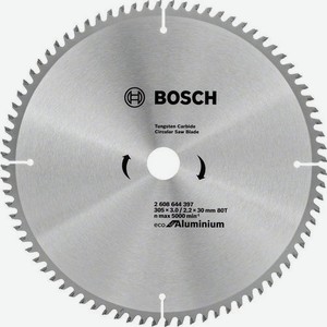 Пильный диск Bosch ECO ALU/Multi 305x30-80T, по алюминию, 305мм, 2.2мм, 30мм, 1шт [2608644397]