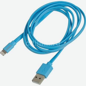 Кабель HAMA Flat, Lightning (m) - USB (m), 1.2м, MFI, плоский, синий [00173646]