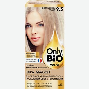 Краска для волос ONLY BIO COLOR тон 9.3 Жемчужный блонд GB-8036, Россия, 115 мл