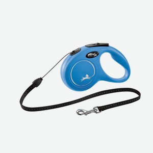 Flexi рулетка-трос для собак, голубая (350 г)