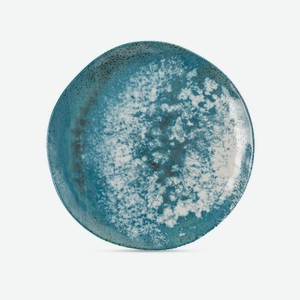 Тарелка Fioretta Stone Turquoise обеденная, 26см Турция