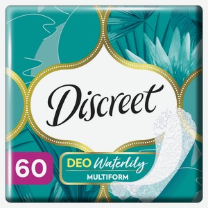Прокладки ежедневные Discreet Deo Waterlily, 60шт Россия