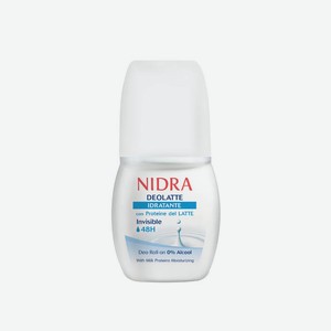 Дезодорант Nidra Увлажняющий с молочными протеинами роликовый, 50мл Италия