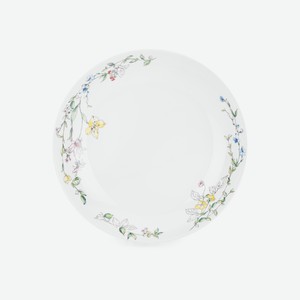 Тарелка суповая Domenik Wild botanicals фарфор цветочный принт, 21см Китай