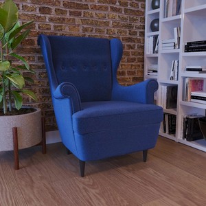 Lazurit Мягкое кресло Редфорд Синий 1000 мм 850 мм 1050 мм