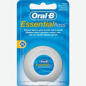 Зубная нить Oral-B вощеная 50м