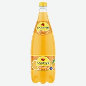 Напиток сильногазированный «Калинов» Апельсин, 1,5 л