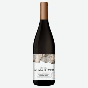 Вино Alma River красное сухое Россия, 0,75 л