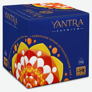 Чай черный Yantra Премиум крупнолистовой, 100 г