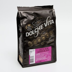 Чай черный DOLCHE VITA Ассам Динжан, в мягкой упаковке, 200 г